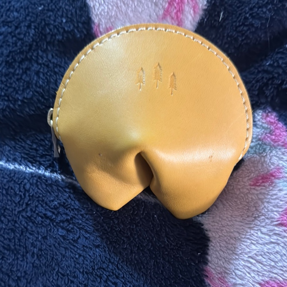 Portland Leather Fortune Cookie Pouch
